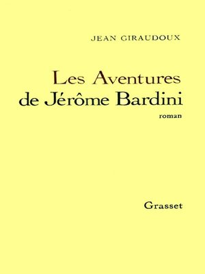 cover image of Les Aventures de Jérôme Bardini